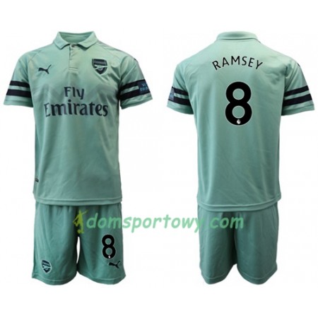 Koszulka Arsenal Ramsey 8 Dziecięcy Trzeci Koszulki Piłkarskie 2018-2019 Krótki Rękaw